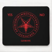 Satanische Weissagung Mousepad (Vorne)
