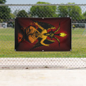 Satanische Ziege 3' x5 Fahne - Qualität im Freien Banner (Insitu)