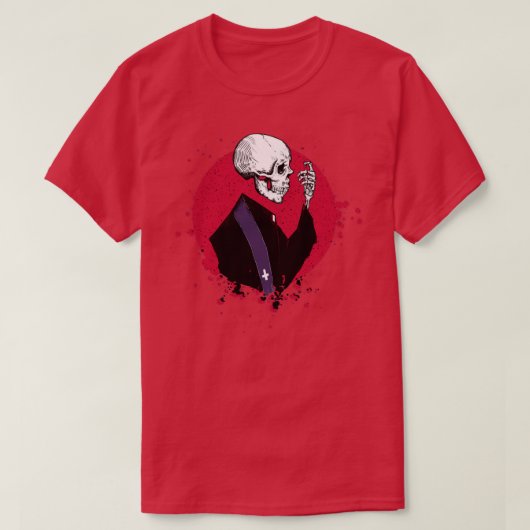 Satanischer Priester T-Shirt (Design vorne)