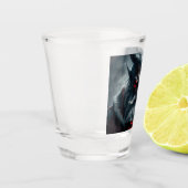 Satanischer Weihnachtsmann Schnapsglas (Links)
