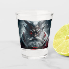 Satanischer Weihnachtsmann Schnapsglas