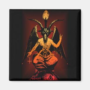 Satanischer Ziegen-Magnet Magnet