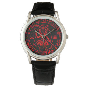 Satanisches Baphomet Armbanduhr