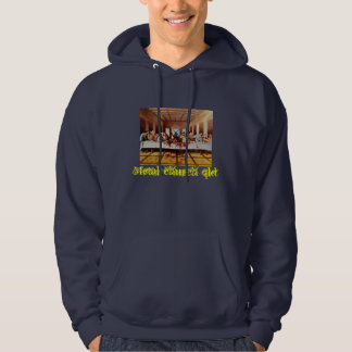 Satanisches letztes Abendessen, Metallkirche qld Hoodie