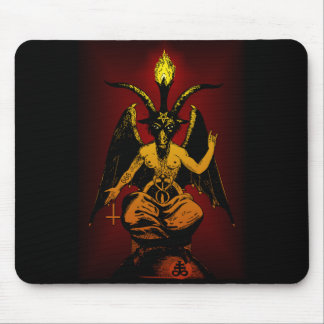 Satanisches Ziege mousepad