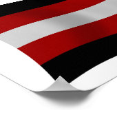 Satanismus Flag Poster Print (Ecke)