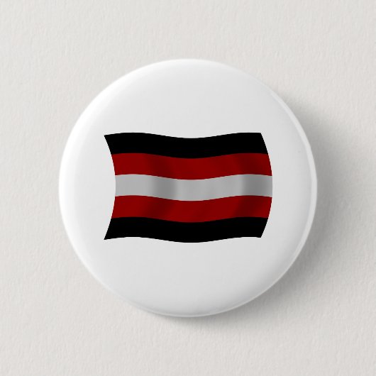 Satanismus-Flagge-Button Button (Vorderseite)