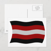 Satanismus Flagge Postkarte (Vorne/Hinten)