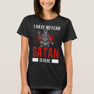 Satanismus Satanic Pentagram haben keine Angst Sat T-Shirt
