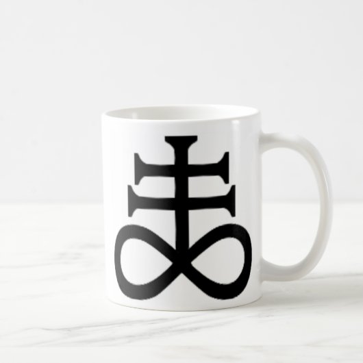 SATANKREUZ KAFFEETASSE (Rechts)