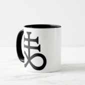SATANKREUZ TASSE (Vorderseite Links)