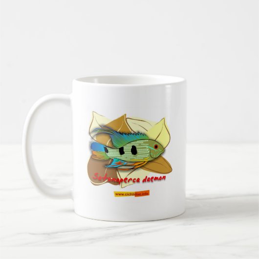 Satanoperca Dämon Kaffeetasse (Links)