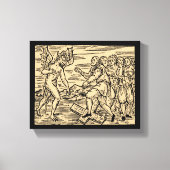 Satans Hexen lehnen das Christentum 8x10 ab Leinwanddruck (Vorderseite)
