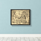 Satans Hexen nehmen seinen Namen 8x10 Leinwanddruck (Insitu (Holzboden))