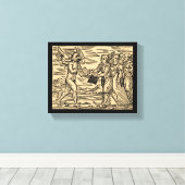 Satan's Hexen Swap Texte 8x10 Leinwanddruck (Insitu (Holzboden))