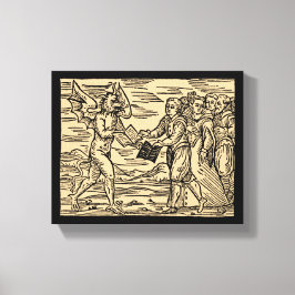 Satan's Hexen Swap Texte 8x10 Leinwanddruck