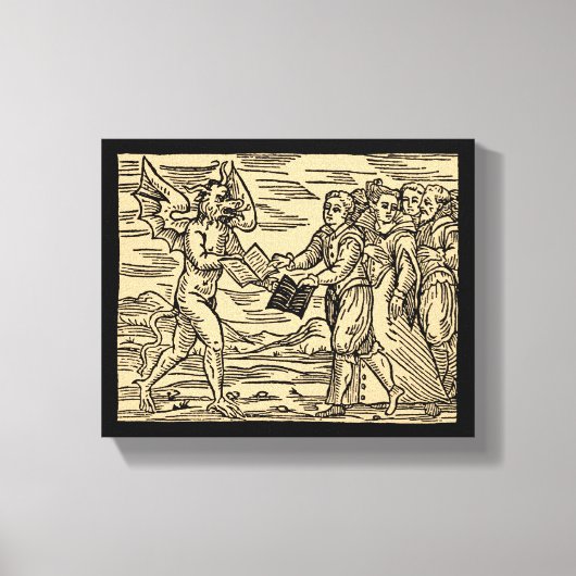 Satan's Hexen Swap Texte 8x10 Leinwanddruck (Vorderseite)