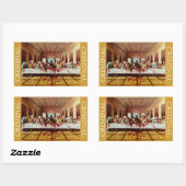 SATANS LETZTE SUPPER-STICKER RECHTECKIGER AUFKLEBER (Blatt)