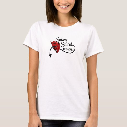 Satans Schule für Mädchen-T - Shirt (Vorderseite)