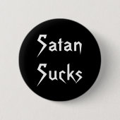 SatanSucks Button (Vorderseite)