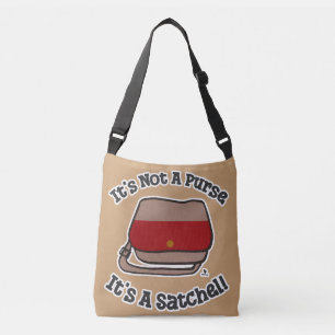 Satchel not Purin Fun Messenger Motto Tragetaschen Mit Langen Trägern