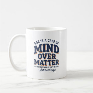 Satchel Paige 'Geist über Materie' Kaffeetasse
