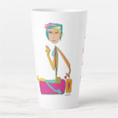 "Satchi" - Joga-Tasse ausrichten Milchtasse (Vorderseite)