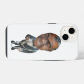 Satchmo. iPhone Hülle (Rückseite (Horizontal))