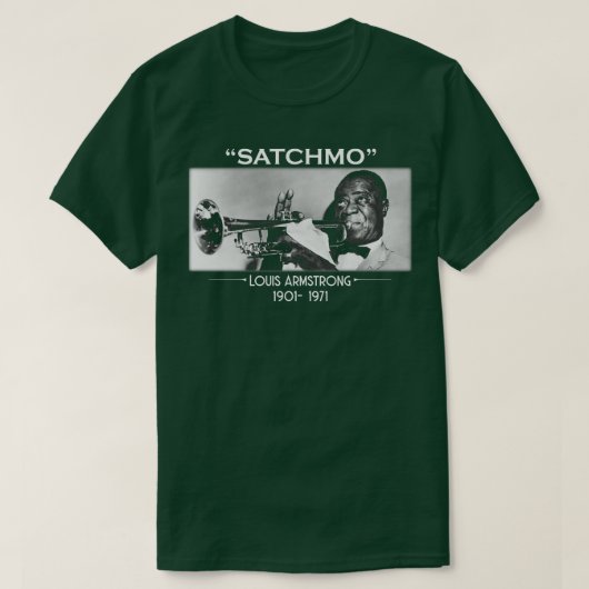 Satchmo Louis Armstrong Tribute T-Shirt (Design vorne)