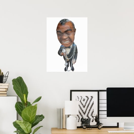 Satchmo. Poster (Heimbüro)