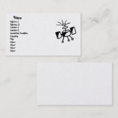 Satelitte/Kommunikations-Visitenkarte Visitenkarte (Vorne/Hinten)