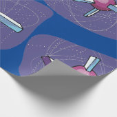 Satellit Geschenkpapier (Ecke)