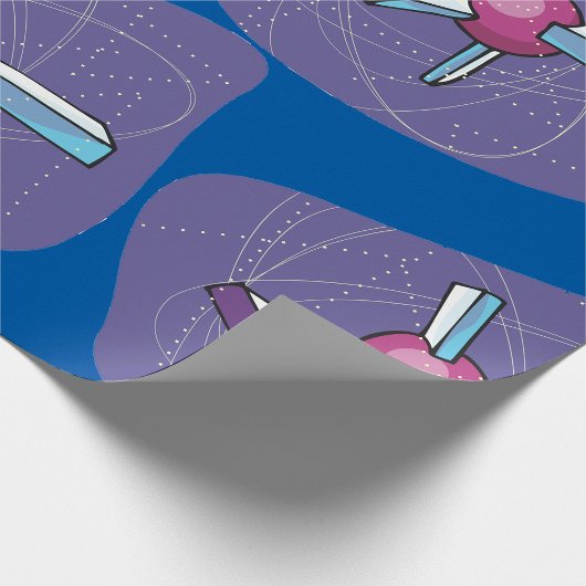 Satellit Geschenkpapier