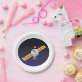 Satellit im Weltraum Pappteller (Party)