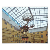 Satellit, Kommunikationsmuseum, St. Petersburg