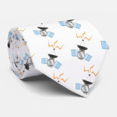 Satellit Krawatte (Gerollt)