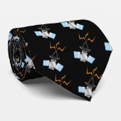 Satellit Krawatte (Gerollt)