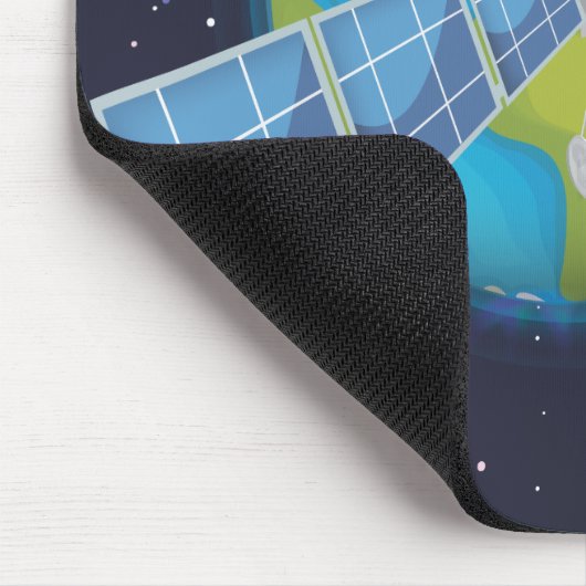 Satellit Mousepad (Ecke)