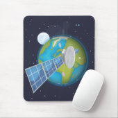 Satellit Mousepad (Mit Mouse)
