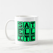 Satellit, Orbit Kaffeetasse (Links)