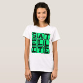 Satellit, Orbit T-Shirt (Vorne ganz)