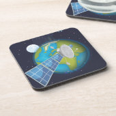 Satellit Untersetzer (Linke Seite)