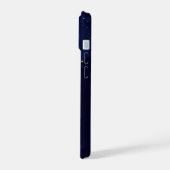 Satellite die Nachtlicht von Australien. iPhone 15 Hülle (Linke Seite)