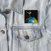 Satelliten-Erdumlaufbahn 6 Button (Beispiel)