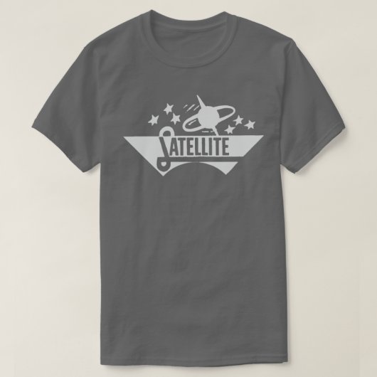 Satelliten-Platten T-Shirt (Design vorne)