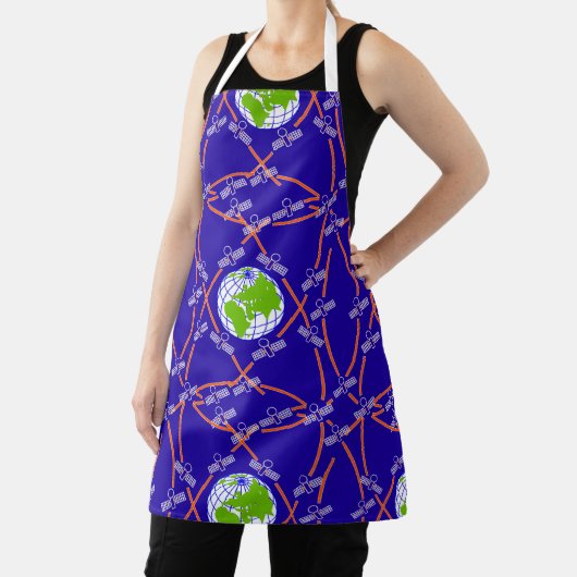 Satelliten um die Erde Schürze (InSitu)