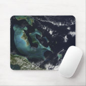Satellitenansicht der Bahamainseln Mousepad (Mit Mouse)