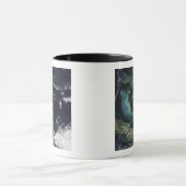 Satellitenansicht der Bahamainseln Tasse (Zentrum)