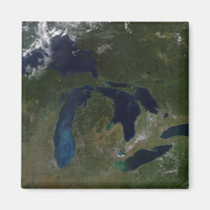Satellitenansicht der Great Lakes Magnet