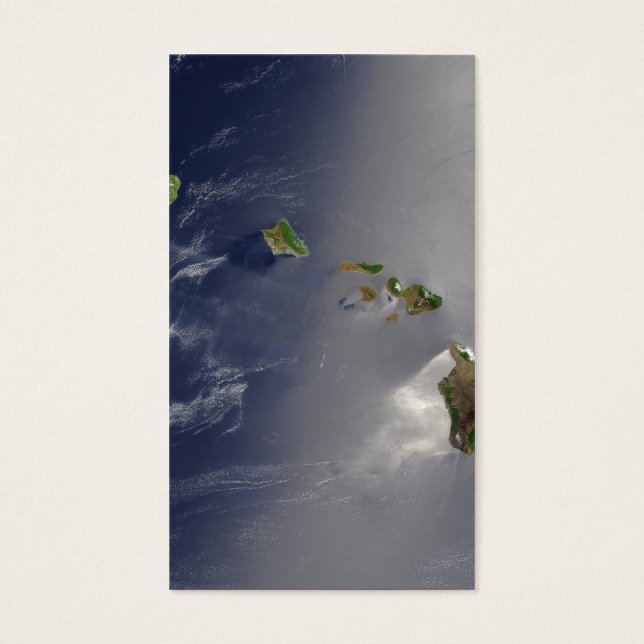 Satellitenansicht der Hawaiianischen Inseln (Vorderseite)